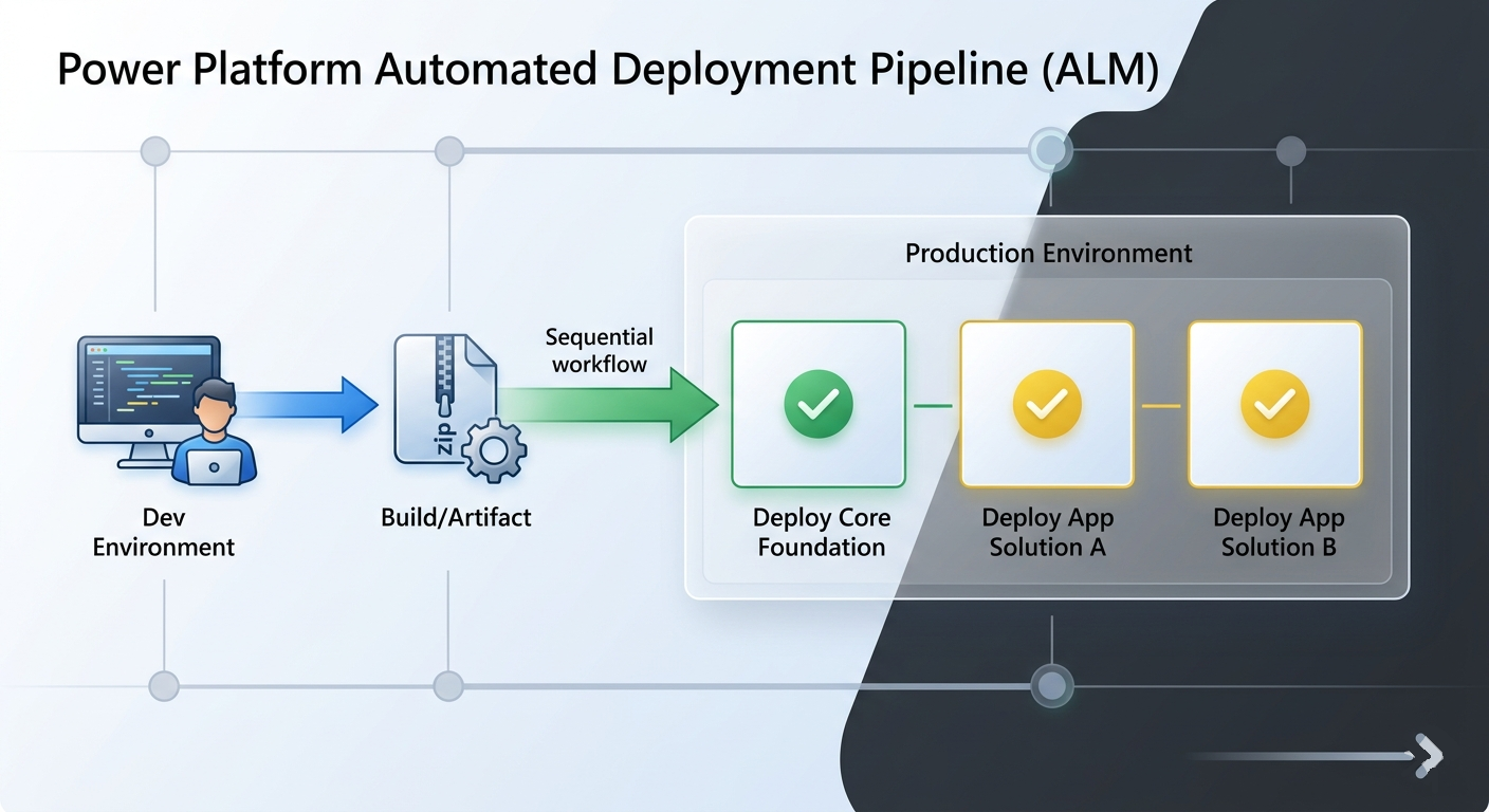 ALM Deployment Pipeline Sequence